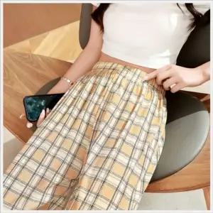 [라일리여성의류] Rly bns 여성 여름바지 홈웨어 고무줄바지 와이드팬