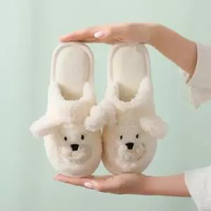 곰 룸슈즈 층간소음 캐릭터 털실내화