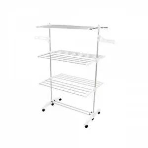 [알티피아]WL 고급형 이동접이식 빨래 건조대 6단 빨래밀리기