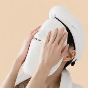 얼굴스팀기용 페이스타올 모공피지관리용 타월