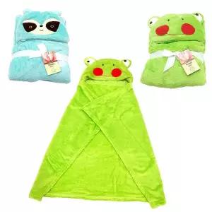 [하프클럽/알티피아]쏘잇 극세사 입는 망토 담요 (2종 중 택1)