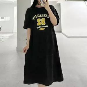 반팔 여름 홈원피스 케파 데일리 편한 빌리티 오버핏 여름원피스