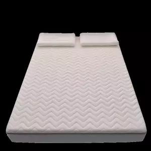 손님 매트 수면 접이식 바닥 인용 싱글 소형매트 푹신 라텍스