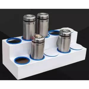 헬스장 음료 보관 직원 하얀색 홀더 대형 컵 보관대 거치대