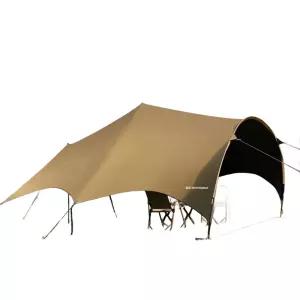 블랙코팅타프 아치형 방수 그늘막 쉘터 돔 대형 터널