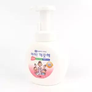 아이깨끗해 핸드폼 상큼한레몬향 250ml 손세정제 본품 워시 클렌저 클렌져 거품 버블 펌핑