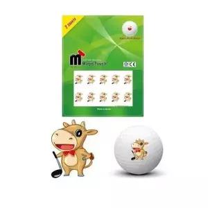스티커 매직터치볼마커 매직터치 소띠 골프볼마커 (WFKHJO1)