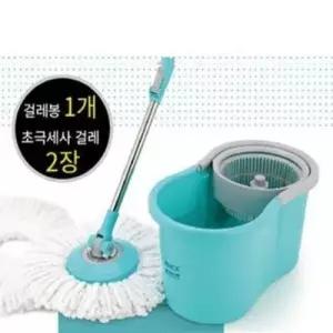 회전형 대걸레 탈수기 청소도구 물걸레 청소기 밀대형 수건 WFLQPM8