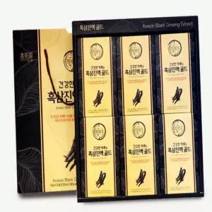 진하게 담은 흑삼 흑마늘 석류진액골드 30포 하루 한포 건강 선물