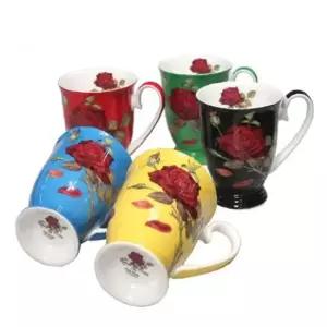 도자기 머그컵 머그잔 물컵 찻잔 커피잔 5P 세트 FA