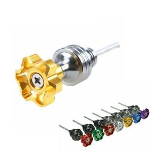 1pcs 스쿠터 바이크 오토바이 엔진 오일 딥 스틱 필러 캡 플매트 카펫 러그 크랭크 케이스 레벨 게이지 125