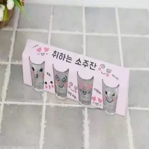 예쁜 소주잔 고급 술잔 취식용 소주컵 감성 주류잔 (WFKIO3P)