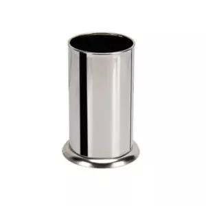 스텐레스 수저통 원형 주방 수저꽂이 숟가락 정리함 물빠짐 기능