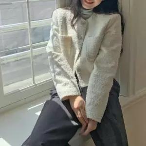 숏탑 크롭티 티셔츠 배꼽티 라운드넥 캐주얼 인 WFLQVLI