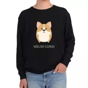 기모맨투맨 웰시코기 마스코트 강아지그림 다양한색상 전사이즈 (WFKIX3V)