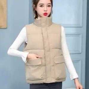 학생 패딩베스트 패딩조끼 패딩쪼끼 겨울 방한 (WFKJX56)