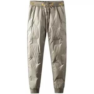 여성 구스다운 팬츠 바지 패딩