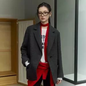 LAP  원버튼 울혼방 자켓 AR4WJA60