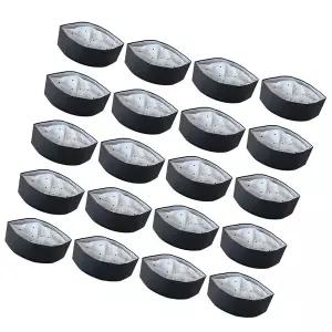 조리복 셰프복 요리복 주방복 주방 작업복 20Pcs 일회용 요리사 모자 종이 소재 위생 레스토랑 음식 서비스