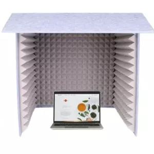 간이방음부스 외부 재 조립식 방음 내부 커버 1인용 방송 소음제거