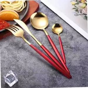 테이블앤 6인 커트러리 세트 24p 홈파티 골드 양식기