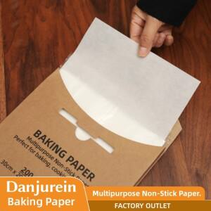 프리 컷 논스틱 스퀘어 베이킹 페이퍼 에어 프라이어 시트 빵 케이크 쿠키 8 인치 x