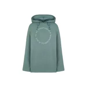 [올리비아하슬러] 그래픽 프린팅 면혼방 후드티셔츠_OHDWTS104 OHDWTS104