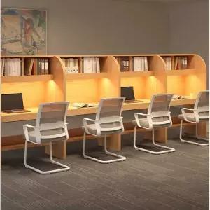 스터디 카페 책상 칸막이 실 데스크 공시생 85x60x20cm(원목 공부방 색상)