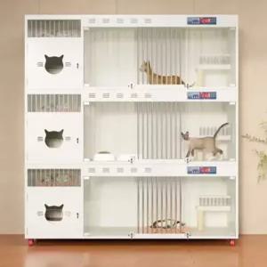 고양이 아파트 호텔 호텔장 빌라 조립식 대형 실내