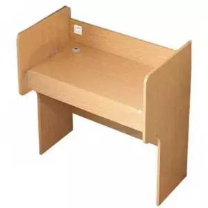 낮은 칸막이 책상 83x60x0cm 스터디카페 공부 도서관 실