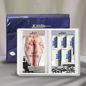 [작심밀도]제주어가 참옥돔+고등어 혼합5호 / 참옥돔 대왕3마리+고등어살 대5팩