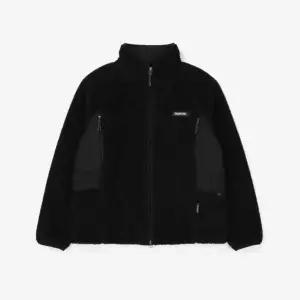 [휠라]우븐 배색 플리스 자켓 FS2PLF4131X_BLK 310537