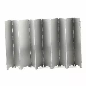 버너바람막이 10단 버너바람막이캠핑 낚시터 접이식 화로바람막이