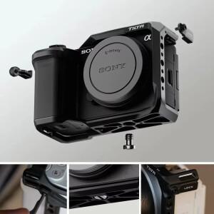 TILTA TA-T69-FCC-B 카메라 케이지 금속 보호 Sony ZV-E10 II호환  1/4''-20 나사 구멍 NaTo 레일 포함