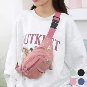 웨이스트백 슬링백 허리가방 보조 데일리 커플 힙색 (WFKKX8M)