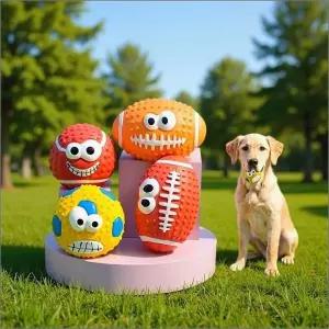 강아지 훈련용 공놀이 장난감 삑삑이 볼 반려동물 용품 애완견