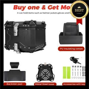 BMW R1200GS R GS 오토바이 후면 수화물 상단 케이스 CNC 알루미늄 테일 보관 도구 헬멧 박스 잠금 트렁크