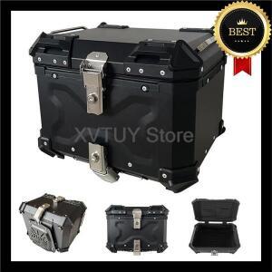 BMW 범용 CNC 알루미늄 오토바이 헬멧 박스 트렁크 45L 탑 테일 리어 여행용 러기지 수납 잠금 가능 공구