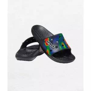 [크록스]공용 클래식 솔라라이즈드 슬라이드 BKN (22SUSL207557)