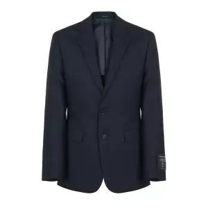 [바쏘옴므] 울 블렌디드 슬림핏 소프트 투톤 자켓(WSY1JT08A)