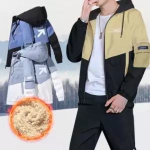 윈터트렌디 웜웨어 겉옷 웜라이닝 집업후디 경량자켓 점퍼 블루종 (WFKK49X)