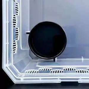 WL 게코 도마뱀 파충류 사육장 먹이 물 그릇 원형 H0