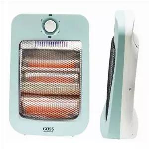 따뜻한 미니 전기 난로 사무실 석영 관 히터 개인용 2단