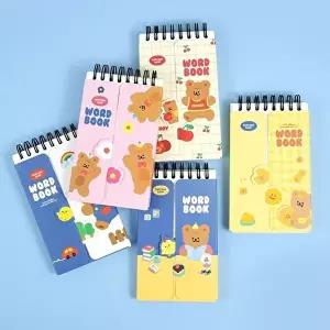 핑크풋 미니 수첩 단어장 암기장 단어장 학습 노트 (KYR-WC528C8)