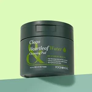 [푸드어홀릭](무배)푸드어홀릭 클린앤 어성초 워터 클렌징 패드 200ml (60매) /클렌징티슈