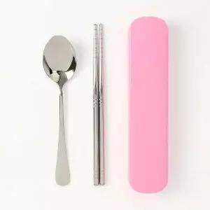 휴대용 363TZW70 수저 개인 숟가락 도시락 수저통