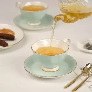 골드림 찻잔 받침 티컵 디어캐서린