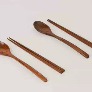 숟가락 885GLS60 젓가락 옻칠 2인 젓가락세트 숟가락젓가락 수