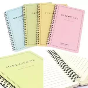 A5 유선 스프링 노트 줄노트 공책 다이어리 공책 (KYR-WE60710)