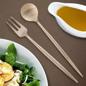 롱티스푼 396RAK34 롱포크 유기 하이볼스푼 미니티스푼 미니수저